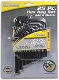 Titan 12712 Hex Key Set - 25 Piece [並行輸入品]