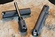 Black Aurora Magnesium Fire Starter 2SA Blade