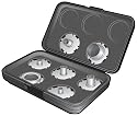 Bosch RA1125 7-Piece Router Template Guide Set