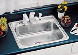 25 X 22 3 Hole 1 Bowl Stainless Steel Sink Classic
