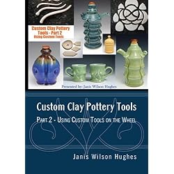 Custom Clay Pottery Tools Part 2 - Using Custom Tools on the Wheel