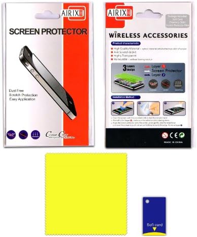 Airix Samsung Galaxy S5 High Definition (HD) Clear Screen Protector - [3 Pack] - Retail Packaging