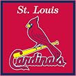 St. Louis Cardinals MLB Note Cube