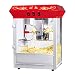Great Northern Popcorn Red Foundation Antique Style Popcorn Popper Machine with 8-Ounce Kettle