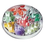Fox Run 7-Piece Leaf Cookie Cutter Set