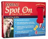 Zodiac Flea & Tick Spot On Sm Dogs 16-30 Lbs 4pk