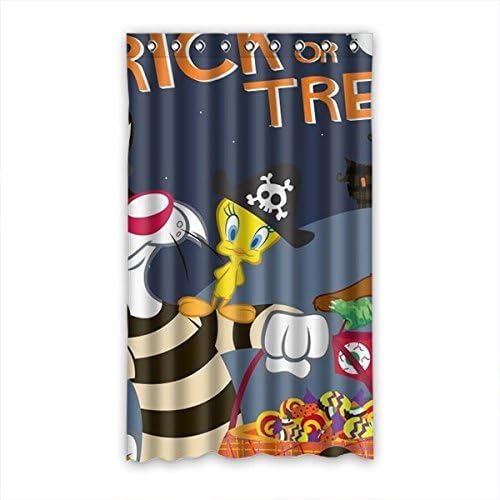 DONGMEN Cartoon Tweety Bird Curtain Panels Polyester For Kids Room 50"x84" (one piece)