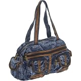 Comeco Women's 80225HP Medium Handbag,Blue Denim