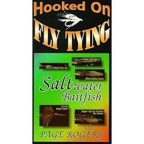 Hooked On Fly Tying, HPR3 Saltwater Baitfish - Page Rogers [VHS]