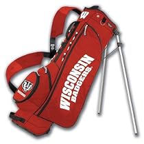 College Licensed Golf Stand Bag - Wisconsin