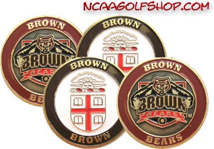 Brown Bears Golf Ball Markers