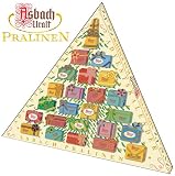 Asbach Uralt Brandy Filled Chocolates in 24 Piece Christmas Advent Calendar - 250g/8.8oz