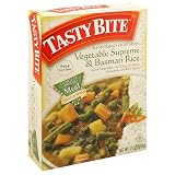 Tasty Bite Vegetable Supreme and Basmati Rice Meal Heat and Eat 12 Ounce Boxes Pack of 12 by Tasty Bite