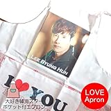■イ・ビョンホン(LeeByungHun）イビョンホン『B-Type』前掛け/エプロンポケット付（フリーサイズ）！前面に大好きスターの写真印刷！韓流スター・K-POP