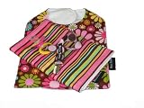 Bella Tunno Bib Bundle 3 Piece Set in Groovy Gerbers / Groovy Stripe