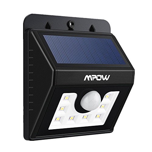 Mpow bright led solar light, security lighting outdoor …
