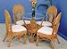 Liberty 5 Piece Wicker Dining Room Set with 42