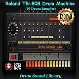 Roland Tr-808 Drum Machine (99 Drum Samples)