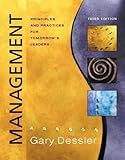 Management : principles and practices for tomorrow's leaders