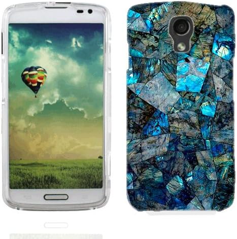 For LG Volt LS740 Blue Stone Case Cover