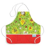 Bumkins Waterproof Toddler Apron - Dr. Seuss Grinch