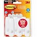 3M 6 x Medium Hooks With 12 CommandTM Adhesive Strips Value Pack