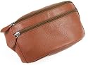Lucrin - Tan leather Belt bag