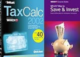 Review Intuit  / TaxCalc Standard 2002 with free Which? Way to Save & Invest Book