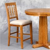 Lifestyle California 17-845 Mammoth Retreat 25 Spindle Back Counter Height Side Chair with Upholst