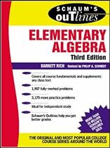 Schaum's Outline of Elementary Algebra (Schaum's Outline Series)