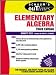 Schaum's Outline of Elementary Algebra (Schaum's Outline Series)