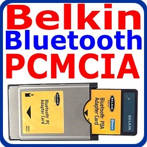 Belkin F8T006 Bluetooth Wireless CompactFlash CF and PCMCIA type II PDA and PC Adapter Combo Card