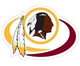 Washington Redskins Team Auto Window Decal (12 x 10 -inch)