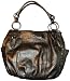 Women's B Makowsky Purse Handbag Corinth Tote Bronze Leather