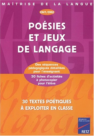 Poésies et jeux de langage CM1/CM2