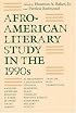 Afro-American Literary Study in the 1990s (Black Literature and Culture Series)