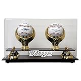 Mounted Memories Toronto Blue Jays 2Ball Golden Classic Baseball Display Case