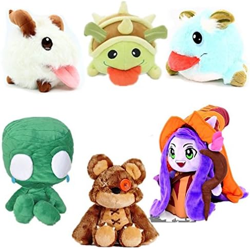 Wakava Kids Soft LOL Plush Toy, Set of 6