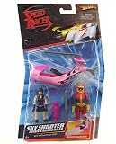 Speed Racer Hot Wheels Sky Shooter 2-Pack Trixie & Snake Oiler