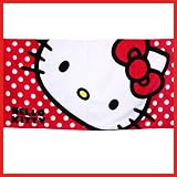 Sanrio Hello Kitty Polka Dot Beach Towel