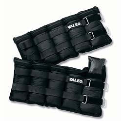 Adjustable Ankle or Wrist Weights (10 lbs) by Valeo