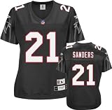 Deion Sanders Atlanta Falcons Mitchell & Ness NFL Premier Throwback All Stitched Replica Jersey- Size (56) Xl