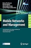 Mobile Networks and Management: Second International ICST Conference, MONAMI 2010, Santander, Spain, September 22-24, 2010, Revised Selected Papers ... and Telecommunications Engineering)