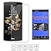 Asmart LG K8, LG Escape 3, LG Phoenix 2 Screen Protector, High Definition Tempered Glass Protective Film, Extreme Hardness, 2.5D Round Edge, Bubble-Free (Transparent)