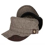 JEDIDIAH HERRING MILITARY STYLE HAT (brown)