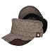 JEDIDIAH HERRING MILITARY STYLE HAT (brown)