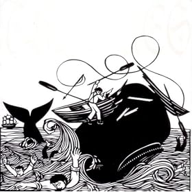 Sperm Whale + White Rabbit