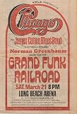 Chicago Grand Funk Railroad Concert Poster Ad 1970