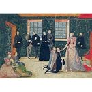 Dutch Ambassadors - Treasures of the Royal Courts Exhibition Postcard