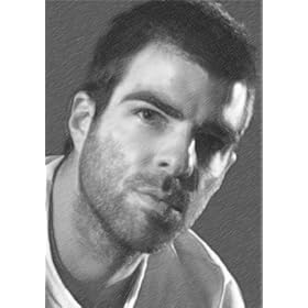 ZACHARY QUINTO - Original Art Print (LARGE A3 - Signed by the Artist) #js002